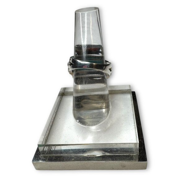 Sterling Silver Multi-Stone Ring Turquoise Lapis Purple Spiny Oyster - Picture 8 of 14